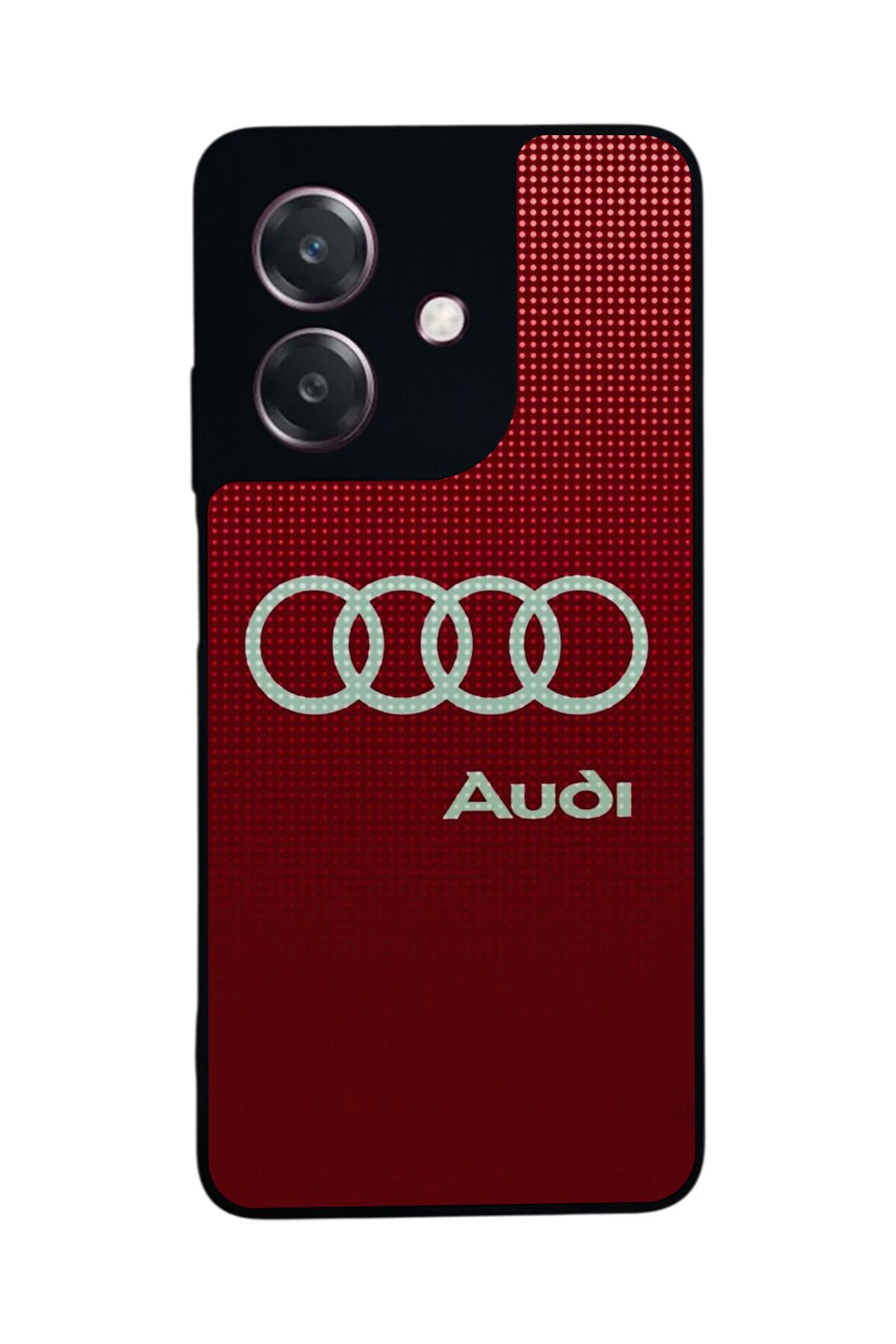 Oppo A3 5G Uyumlu Audi Tasarımlı Glossy Premium Kılıf