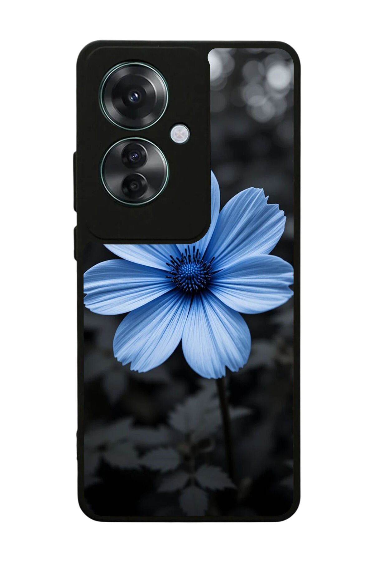 Oppo Reno 11F Uyumlu Cicek Tasarımlı Glossy Premium Kılıf
