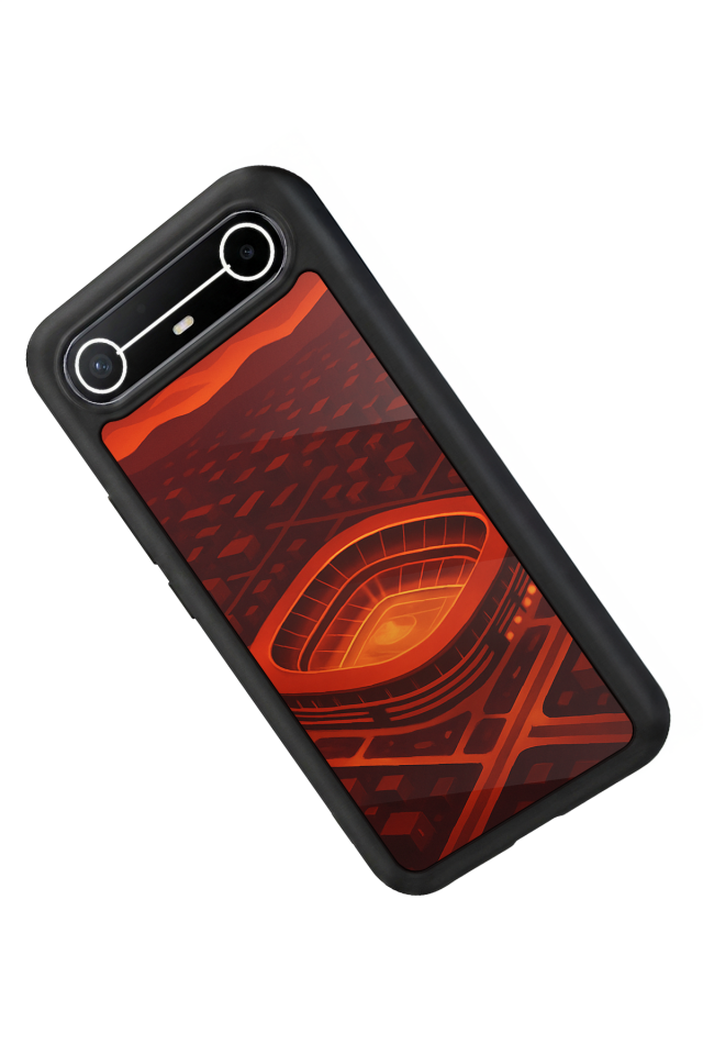 Tecno Spark Slim 5G Uyumlu Aslan Tasarımlı Glossy Premium Kılıf