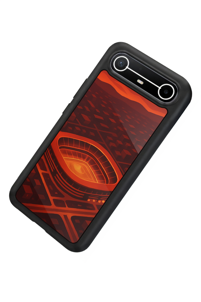 Tecno Spark Slim 5G Uyumlu Aslan Tasarımlı Glossy Premium Kılıf