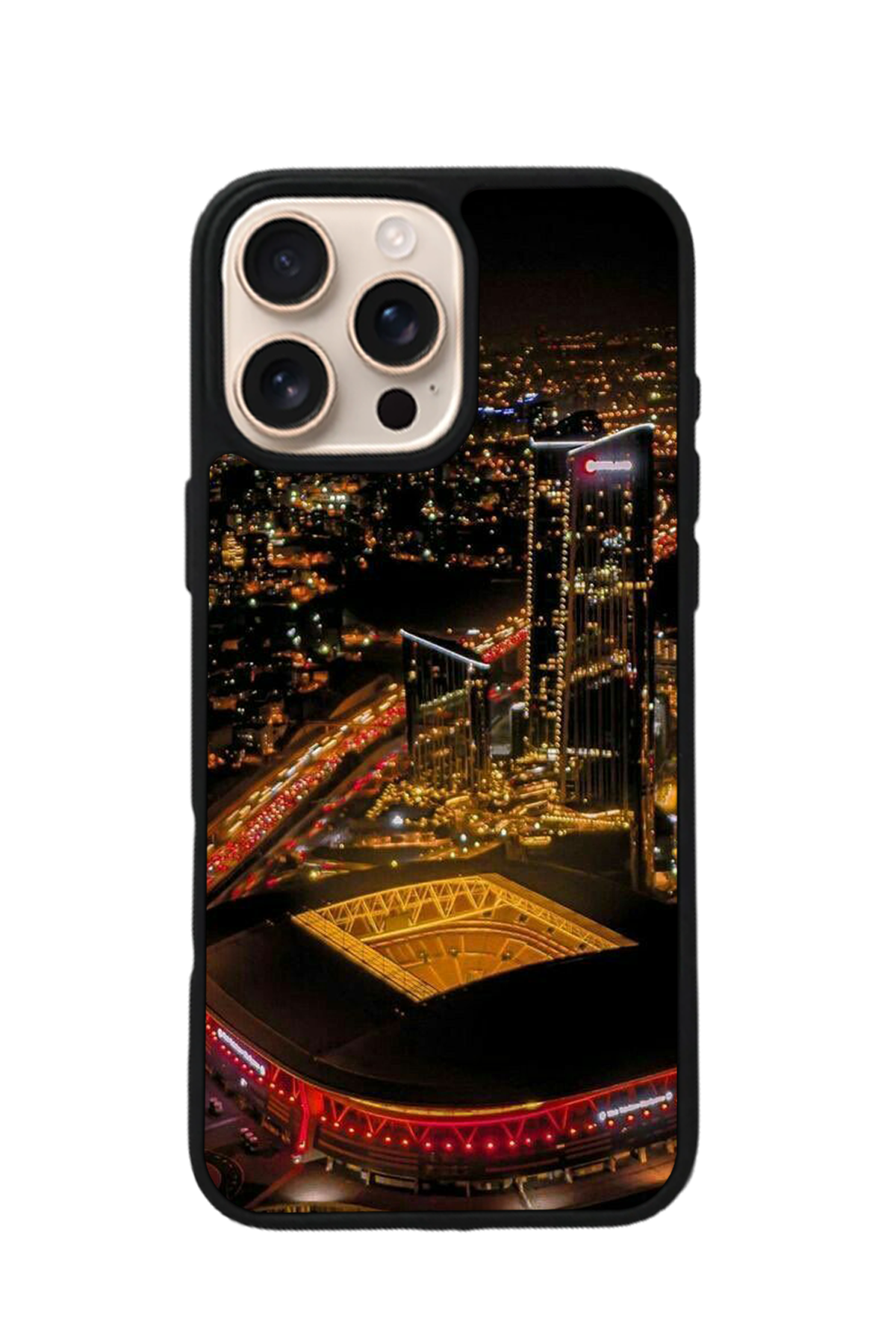 iPhone 16 Pro Uyumlu Aslan Tasarımlı Glossy Premium Kılıf