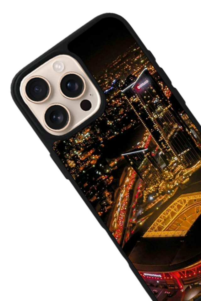 iPhone 16 Pro Uyumlu Aslan Tasarımlı Glossy Premium Kılıf