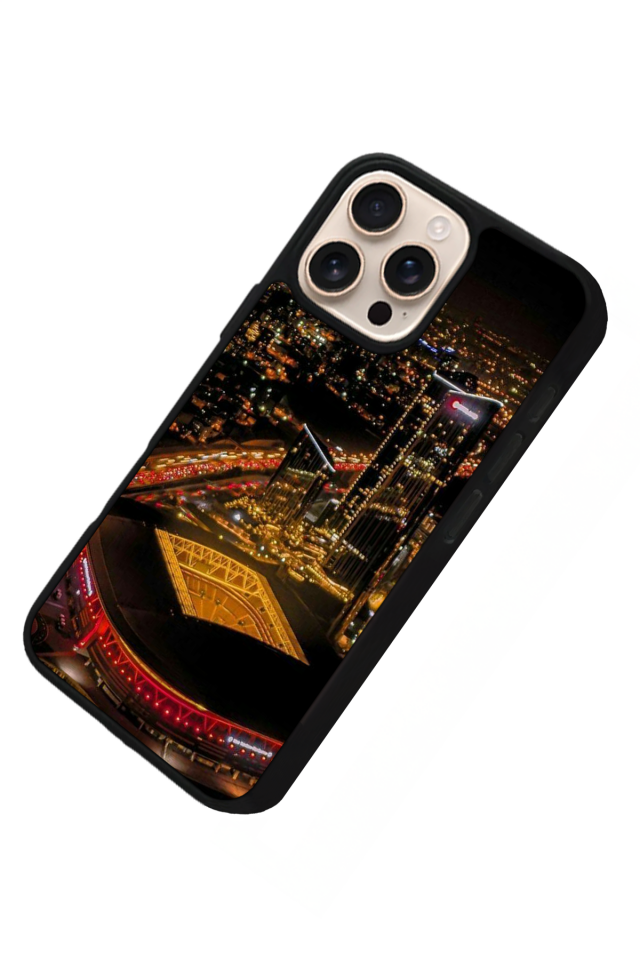 iPhone 16 Pro Uyumlu Aslan Tasarımlı Glossy Premium Kılıf