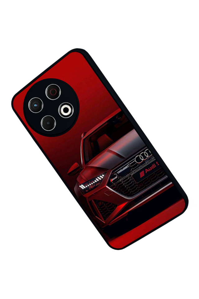 Tecno Spark 30 Pro Uyumlu Audi Tasarımlı Glossy Premium Kılıf