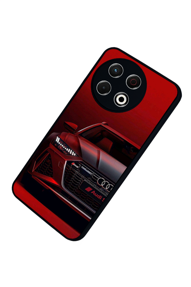 Tecno Spark 30 Pro Uyumlu Audi Tasarımlı Glossy Premium Kılıf