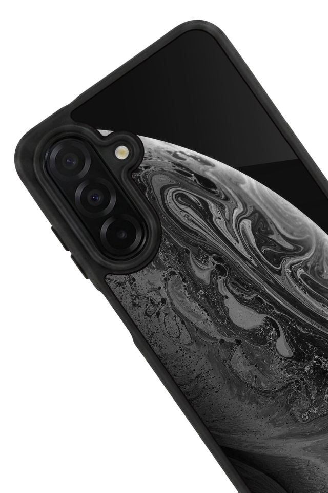 Samsung Galaxy A56 Uyumlu Ay Tasarımlı Glossy Premium Kılıf