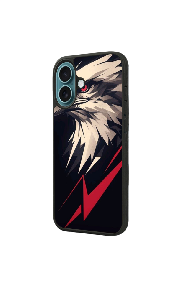 iPhone 16 Uyumlu Besiktas Tasarımlı Glossy Premium Kılıf