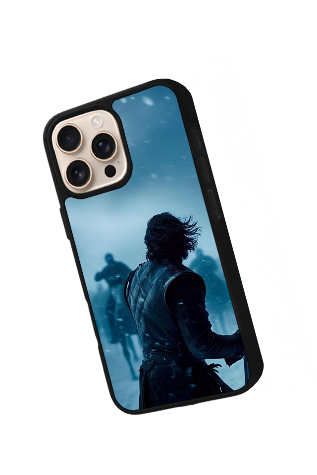 iPhone 16 Pro Uyumlu GameOfThrones Tasarımlı Glossy Premium Kılıf