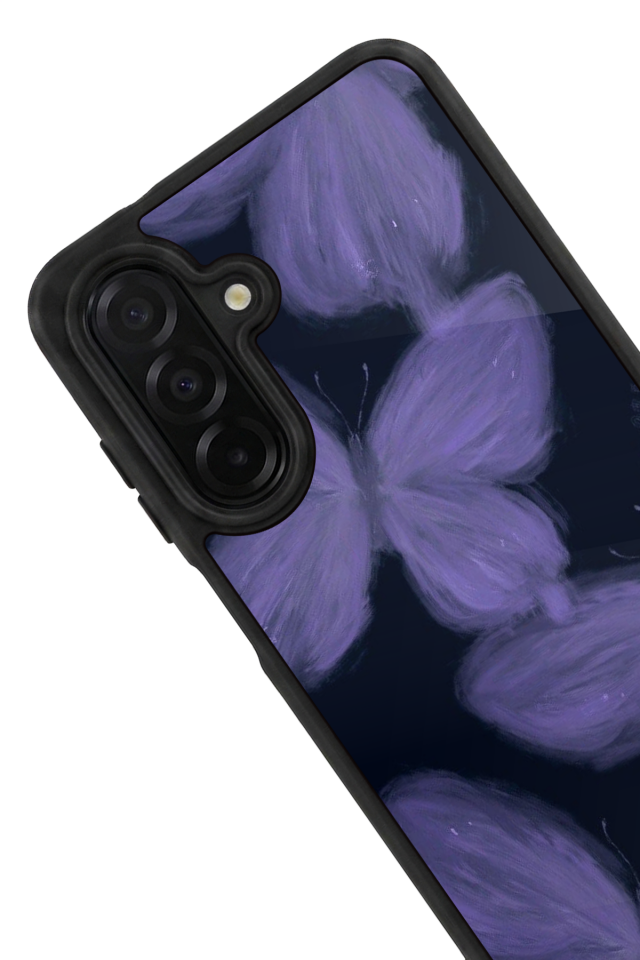 Samsung Galaxy A36 Uyumlu Kelebek Tasarımlı Glossy Premium Kılıf