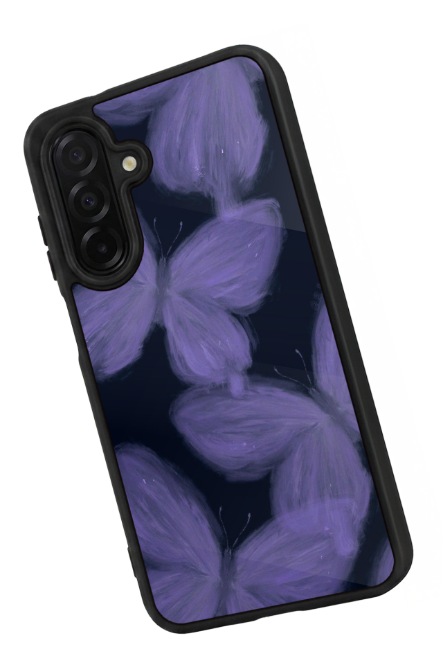 Samsung Galaxy A36 Uyumlu Kelebek Tasarımlı Glossy Premium Kılıf