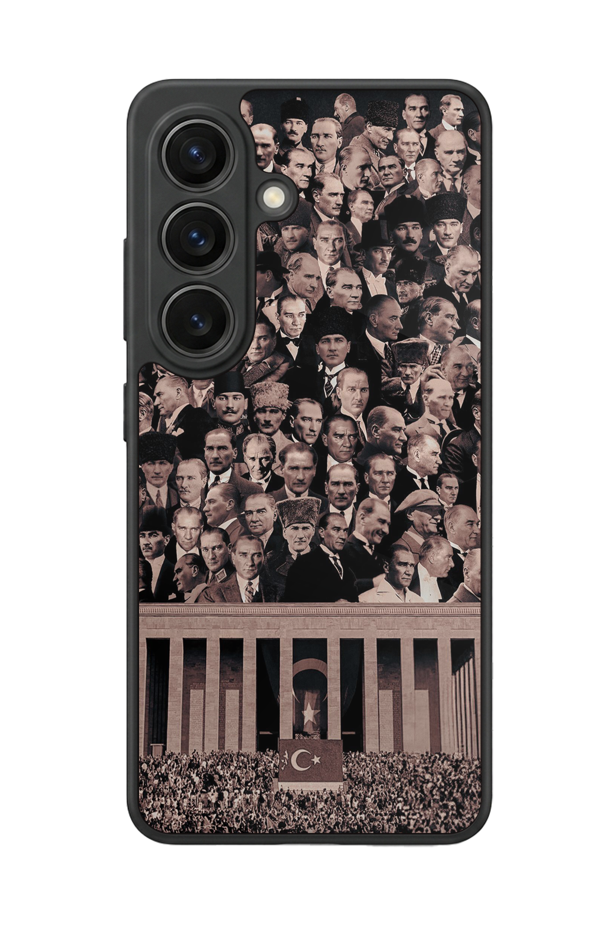 Samsung Galaxy S26 Uyumlu Mustafa Kemal Ataturk Tasarımlı Glossy Premium Kılıf