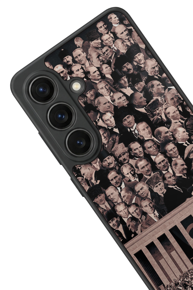 Samsung Galaxy S26 Uyumlu Mustafa Kemal Ataturk Tasarımlı Glossy Premium Kılıf