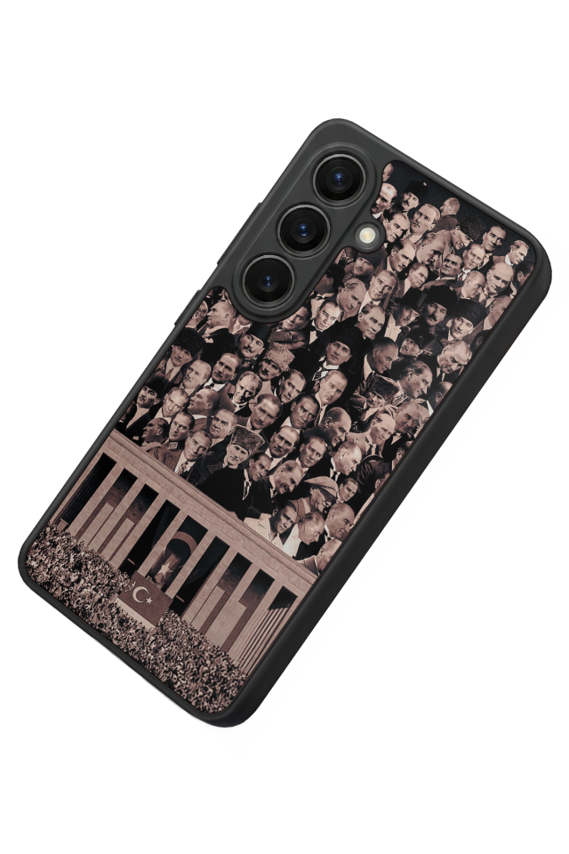 Samsung Galaxy S26 Uyumlu Mustafa Kemal Ataturk Tasarımlı Glossy Premium Kılıf