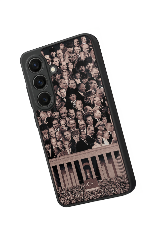 Samsung Galaxy S26 Uyumlu Mustafa Kemal Ataturk Tasarımlı Glossy Premium Kılıf