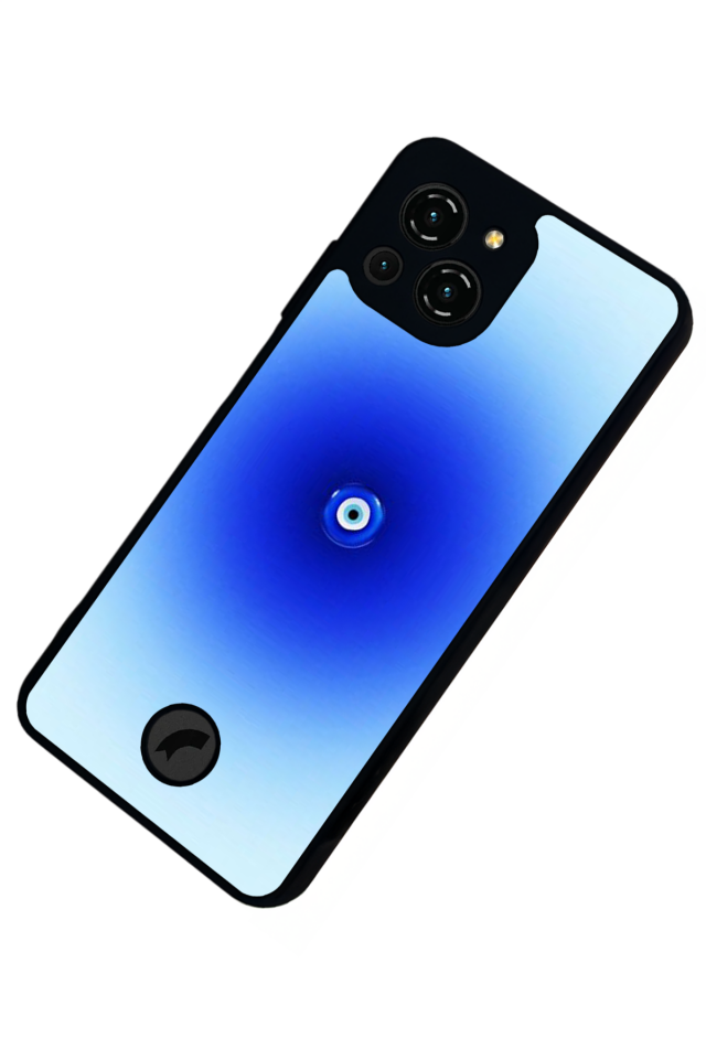 Reeder S23 Pro Max Uyumlu Nazar Tasarımlı Glossy Premium Kılıf