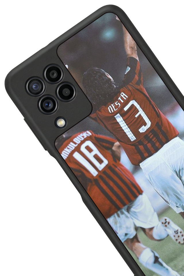 Samsung Galaxy M32 Uyumlu Nesta Tasarımlı Glossy Premium Kılıf