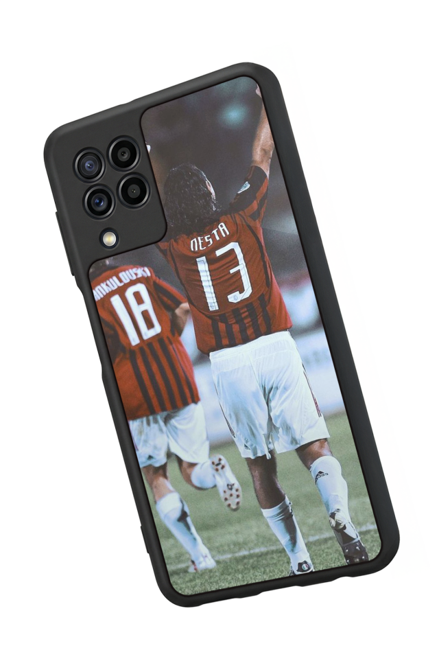Samsung Galaxy M32 Uyumlu Nesta Tasarımlı Glossy Premium Kılıf