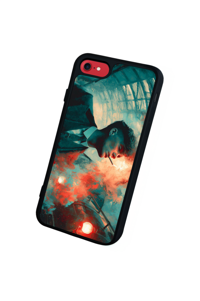 iPhone SE Uyumlu Peaky Blinders Tasarımlı Glossy Premium Kılıf