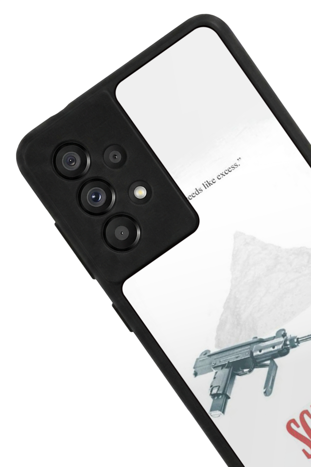 Samsung Galaxy A73 Uyumlu Scarface Tasarımlı Glossy Premium Kılıf