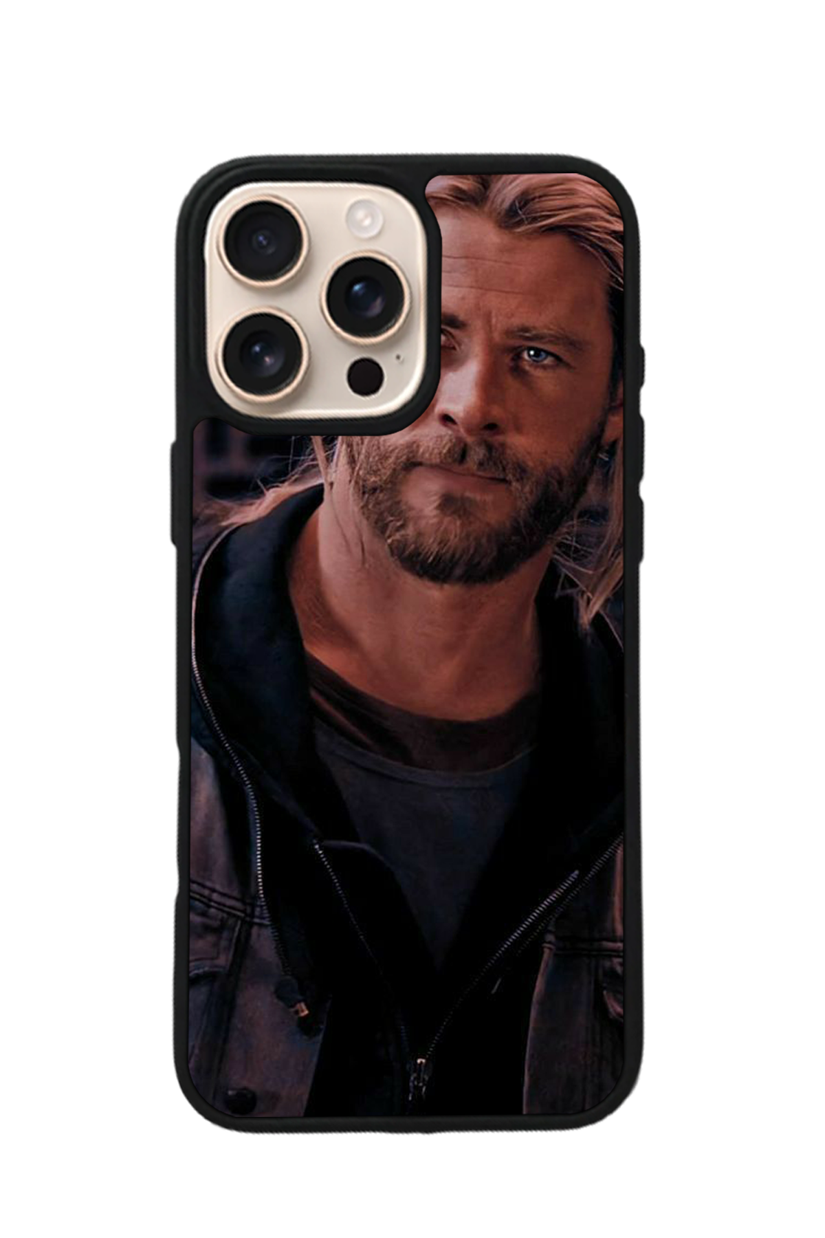 iPhone 16 Pro Max Uyumlu Thor Tasarımlı Glossy Premium Kılıf