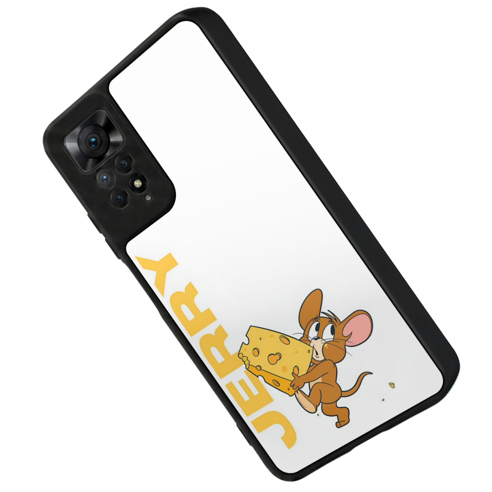Xiaomi Redmi Note 11 Pro Uyumlu Tom And Jerry Tasarımlı Glossy Premium Kılıf