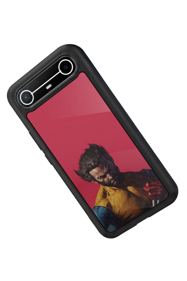 Tecno Spark Slim 5G Uyumlu Wolverine Tasarımlı Glossy Premium Kılıf