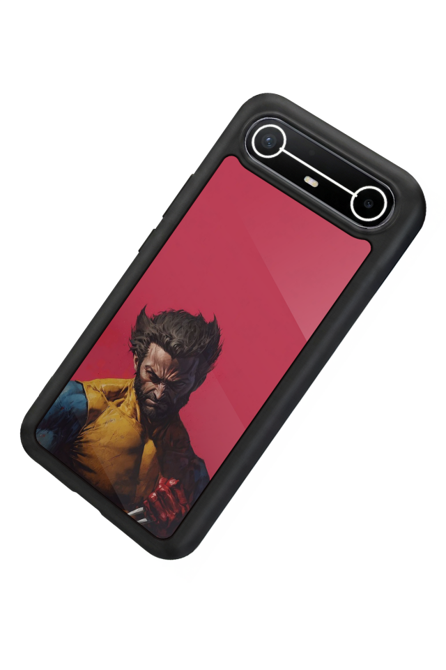 Tecno Spark Slim 5G Uyumlu Wolverine Tasarımlı Glossy Premium Kılıf