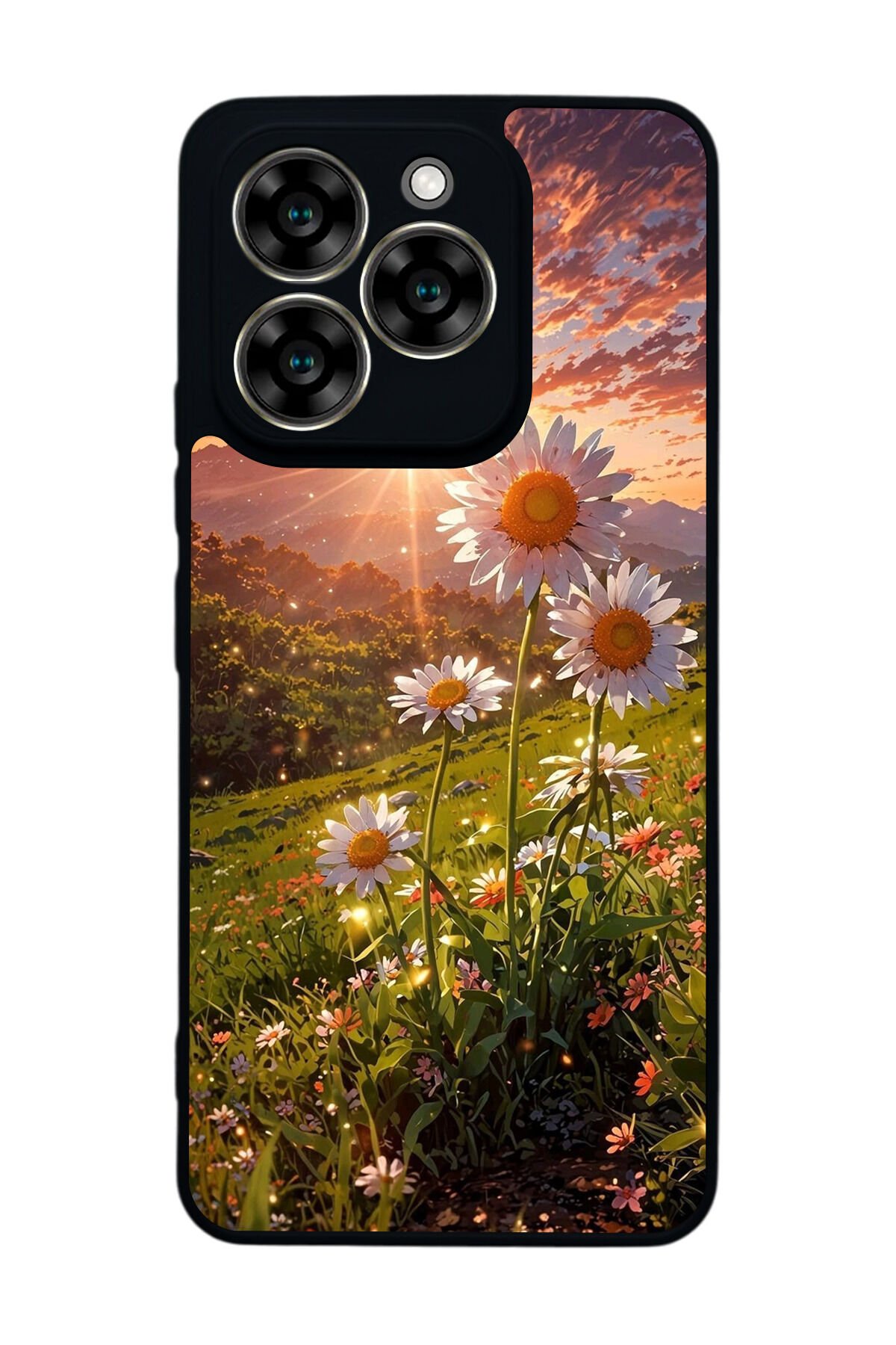 Reeder S919 Uyumlu Cicek Tasarımlı Glossy Premium Kılıf