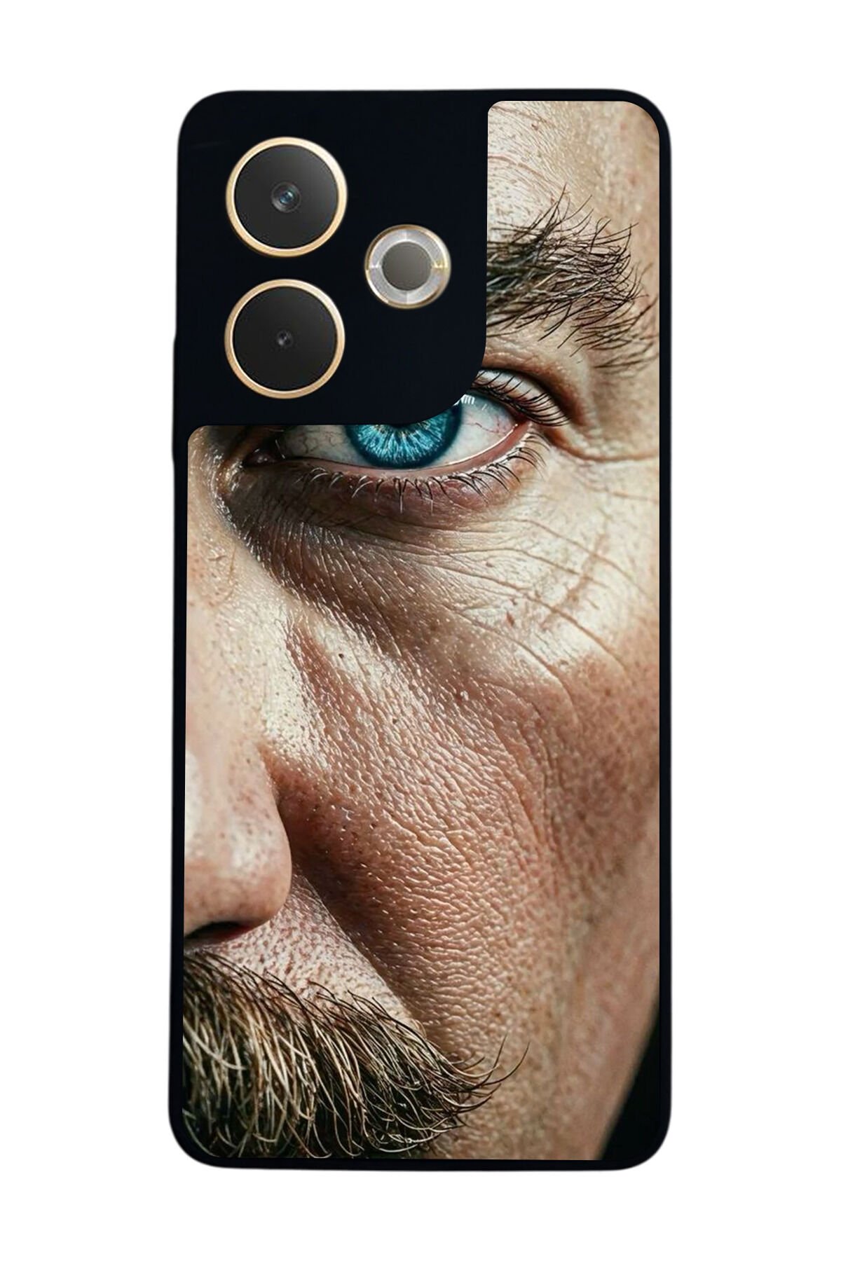 Oppo A5 Pro Uyumlu Mustafa Kemal Ataturk Tasarımlı Glossy Premium Kılıf