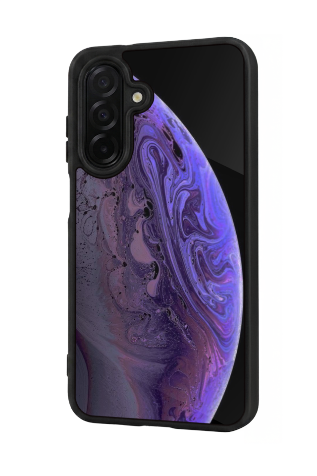 Samsung Galaxy A56 Uyumlu Ay Tasarımlı Glossy Premium Kılıf