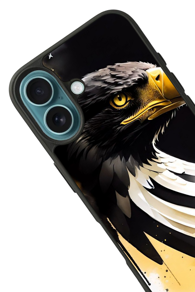 iPhone 16 Uyumlu Besiktas Tasarımlı Glossy Premium Kılıf