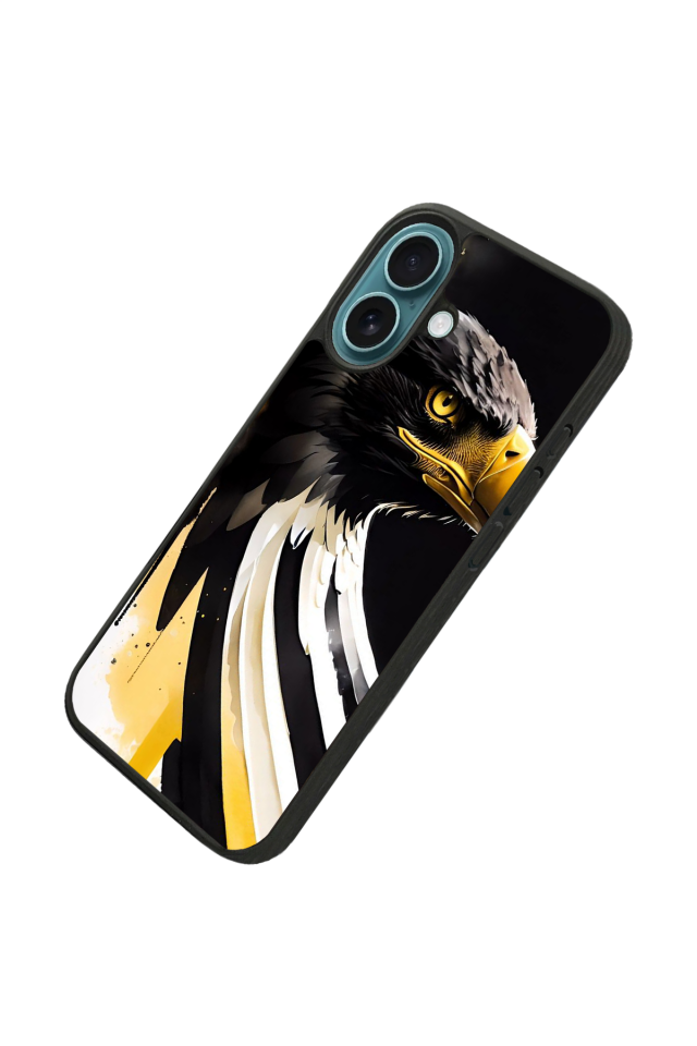 iPhone 16 Uyumlu Besiktas Tasarımlı Glossy Premium Kılıf