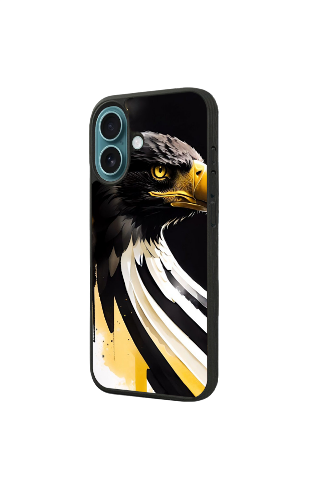 iPhone 16 Uyumlu Besiktas Tasarımlı Glossy Premium Kılıf