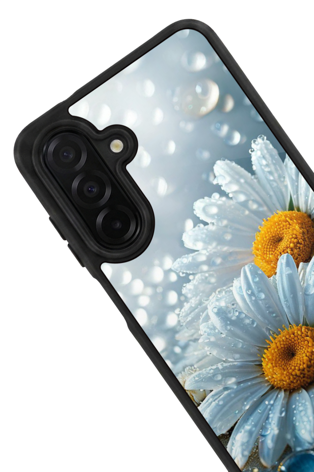 Samsung Galaxy A26 Uyumlu Cicek Tasarımlı Glossy Premium Kılıf