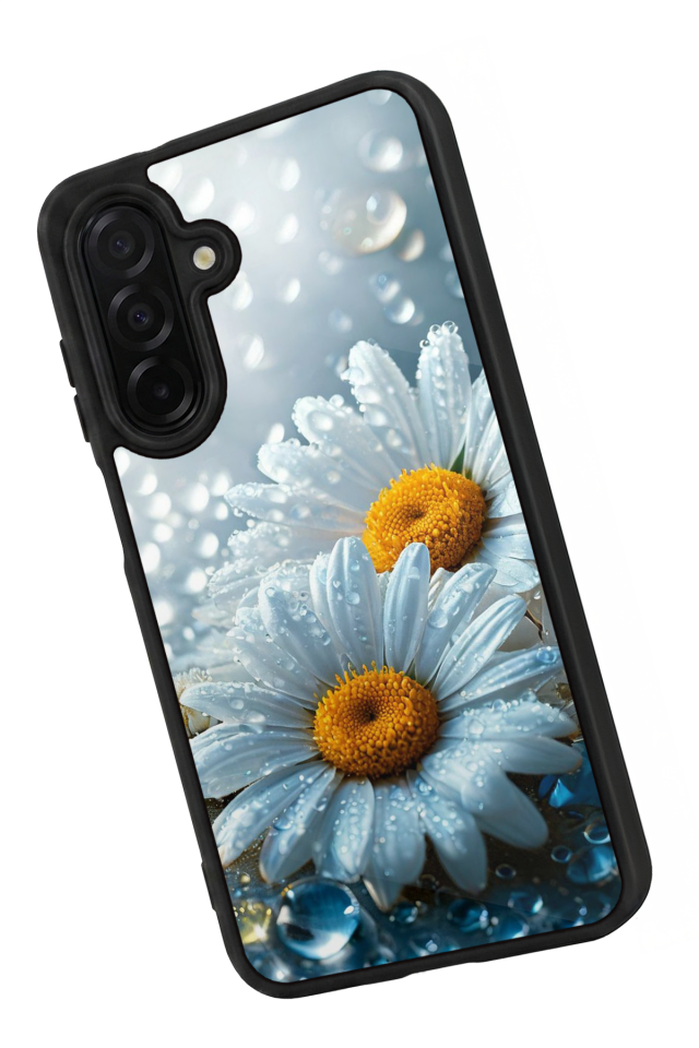 Samsung Galaxy A26 Uyumlu Cicek Tasarımlı Glossy Premium Kılıf