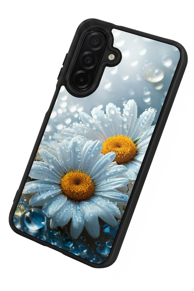 Samsung Galaxy A26 Uyumlu Cicek Tasarımlı Glossy Premium Kılıf