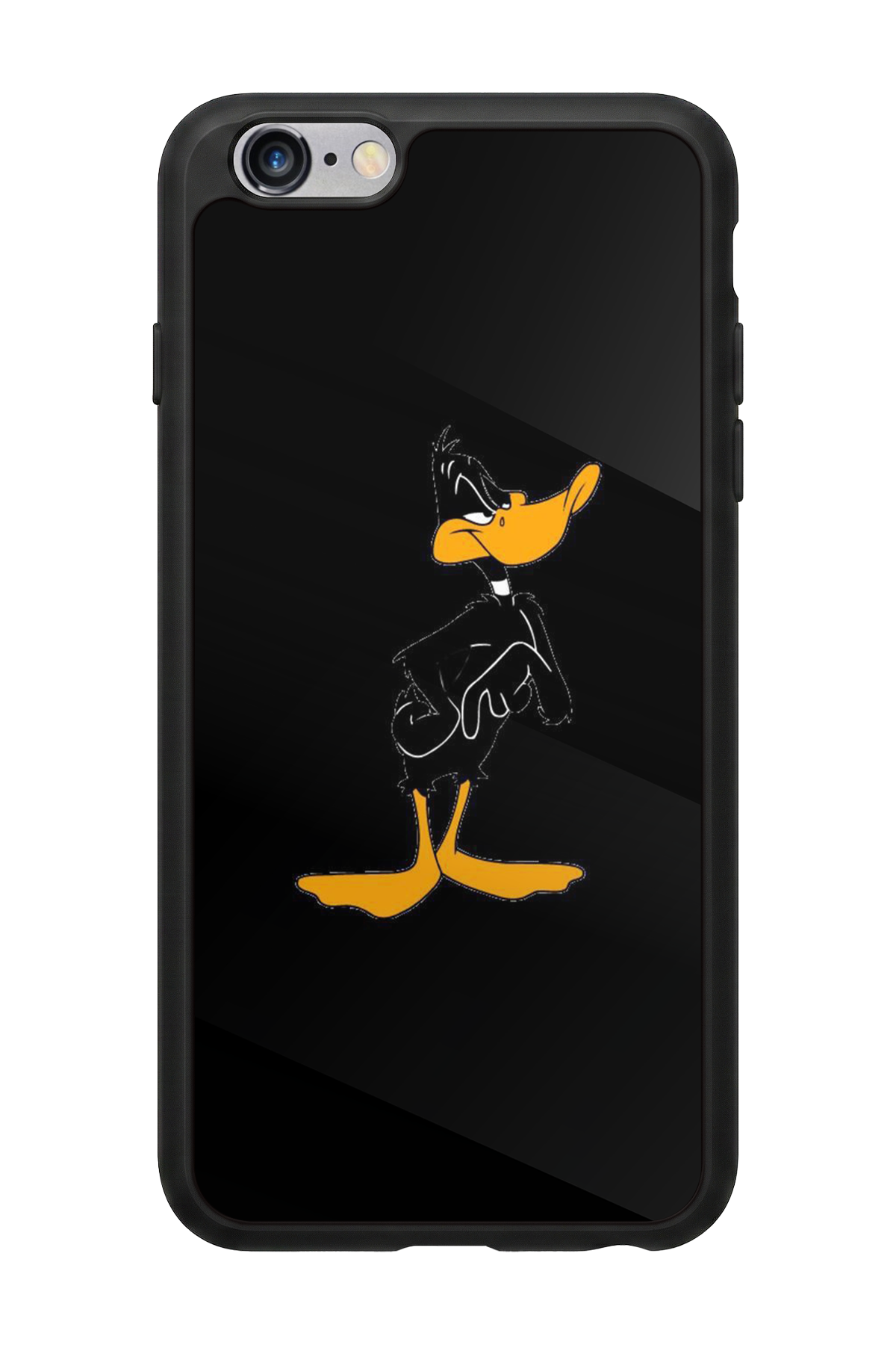 iPhone 6 Plus Uyumlu Daffy duck Tasarımlı Glossy Premium Kılıf
