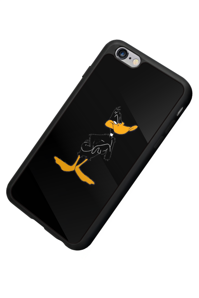 iPhone 6 Plus Uyumlu Daffy duck Tasarımlı Glossy Premium Kılıf