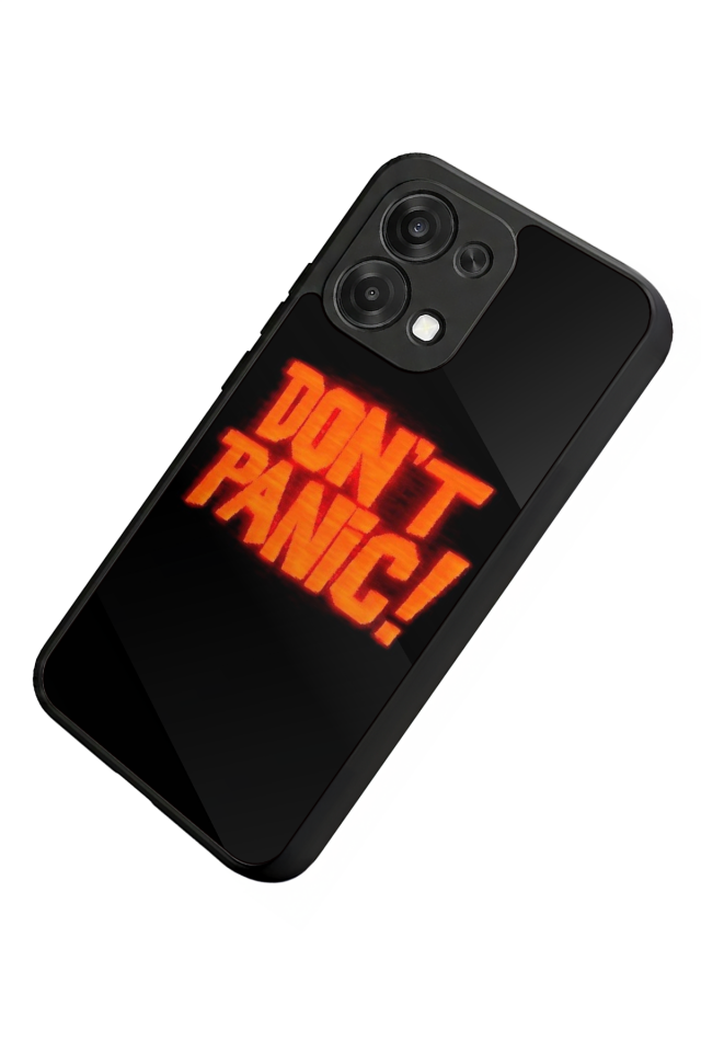 Oppo A6 Pro Uyumlu Dont Stop Tasarımlı Glossy Premium Kılıf