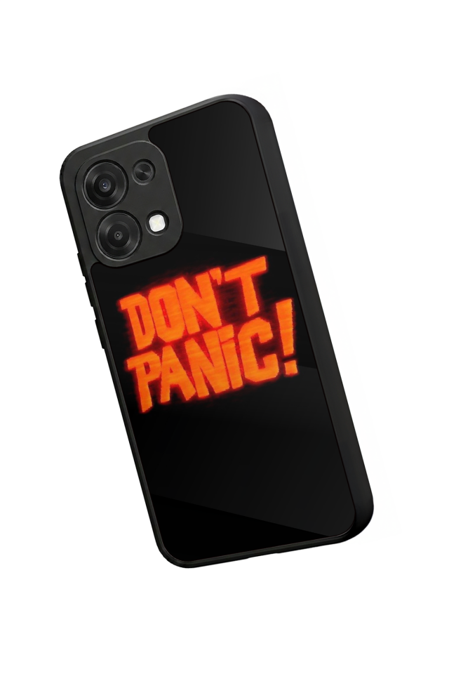 Oppo A6 Pro Uyumlu Dont Stop Tasarımlı Glossy Premium Kılıf
