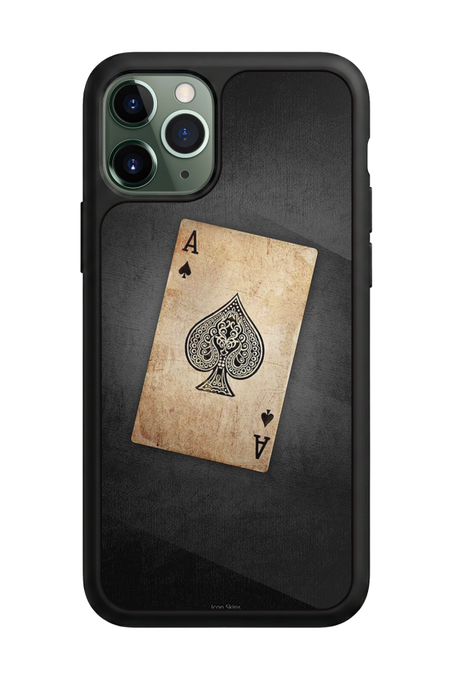 iPhone 11 Pro Uyumlu Kart Tasarımlı Glossy Premium Kılıf