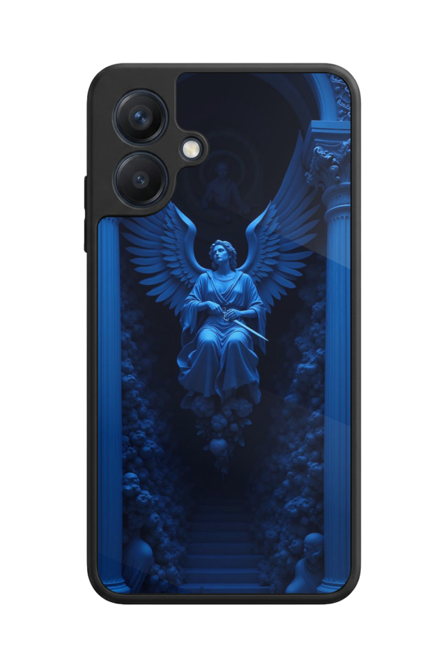 Samsung Galaxy A07 Uyumlu Melek Tasarımlı Glossy Premium Kılıf