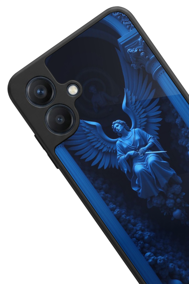 Samsung Galaxy A07 Uyumlu Melek Tasarımlı Glossy Premium Kılıf