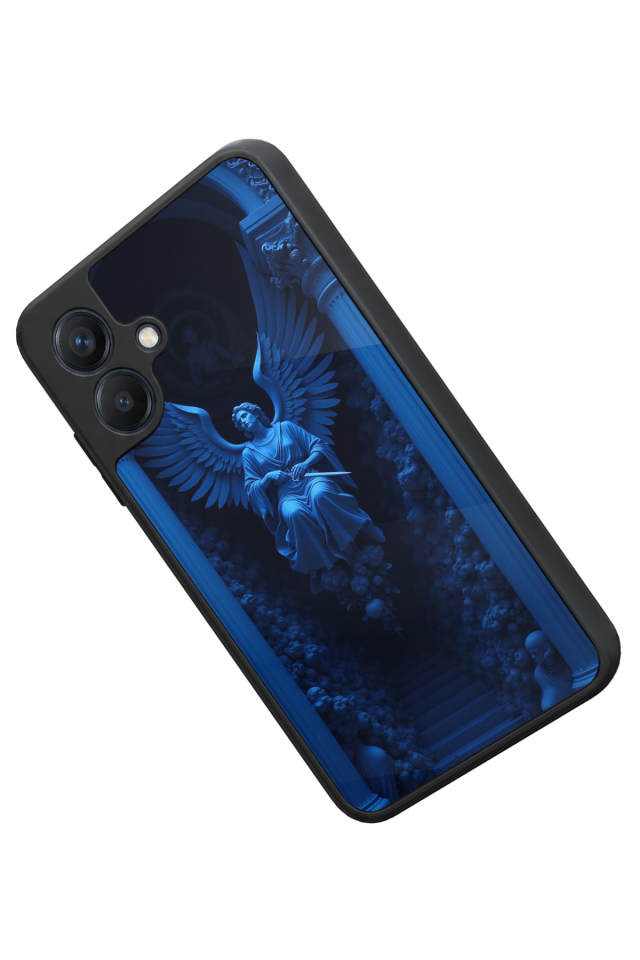 Samsung Galaxy A07 Uyumlu Melek Tasarımlı Glossy Premium Kılıf