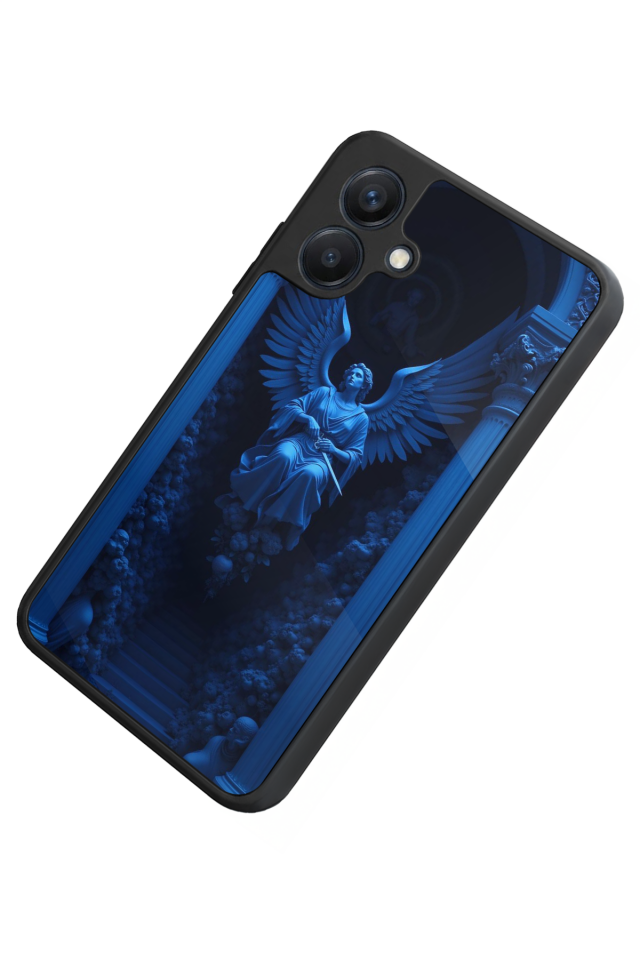 Samsung Galaxy A07 Uyumlu Melek Tasarımlı Glossy Premium Kılıf