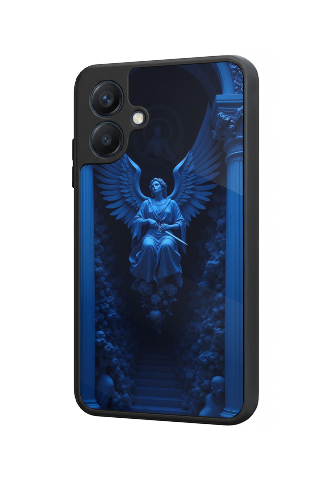 Samsung Galaxy A07 Uyumlu Melek Tasarımlı Glossy Premium Kılıf