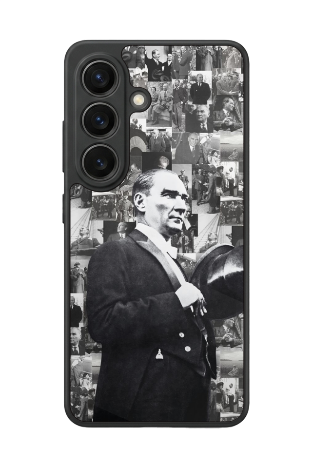 Samsung Galaxy S26 Uyumlu Mustafa Kemal Ataturk Tasarımlı Glossy Premium Kılıf