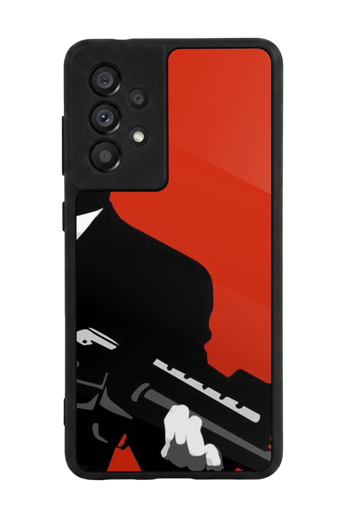 Samsung Galaxy A73 Uyumlu Scarface Tasarımlı Glossy Premium Kılıf