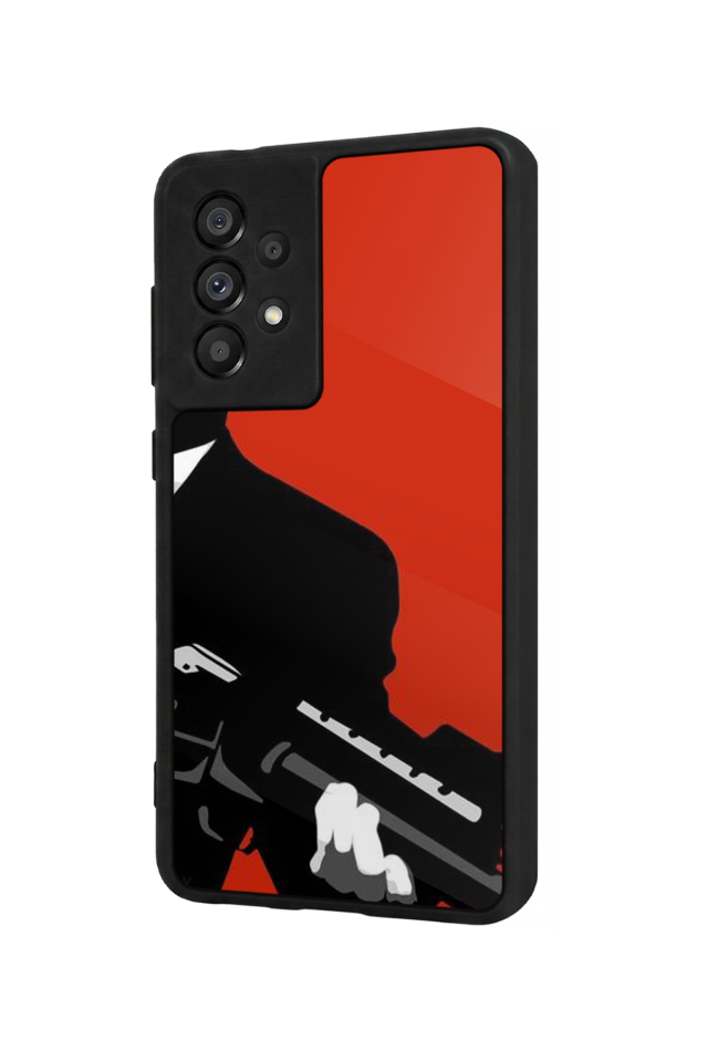 Samsung Galaxy A73 Uyumlu Scarface Tasarımlı Glossy Premium Kılıf