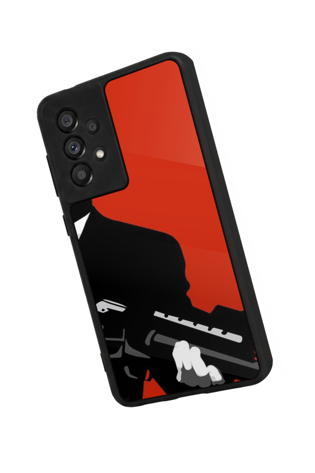 Samsung Galaxy A73 Uyumlu Scarface Tasarımlı Glossy Premium Kılıf